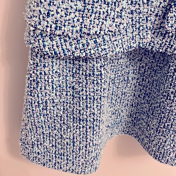 Blue Tweed Dress - never worn. Small - Picture 5 of 12